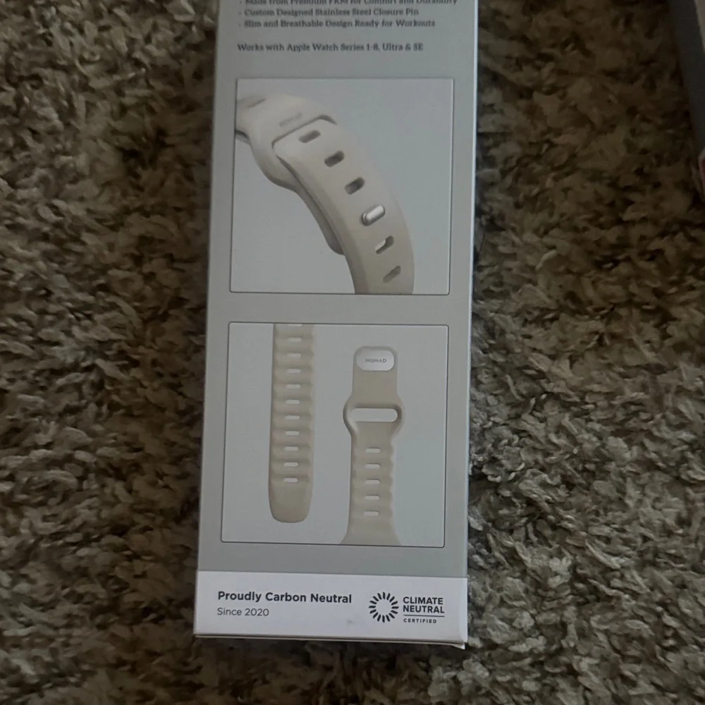 Nomad Sport Slim Band for Apple Watch - bone